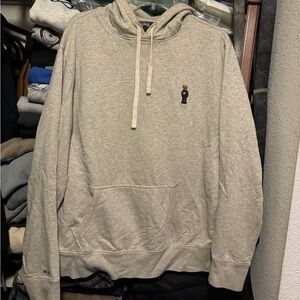 Polo Ralph Lauren lrg grey hoodie used